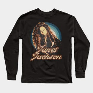 Vintage Rock Janet Funny Gifts Long Sleeve T-Shirt